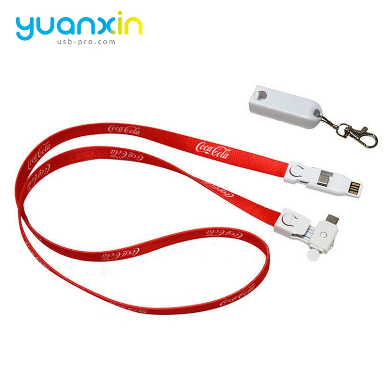 New Custom lanyard usb cable