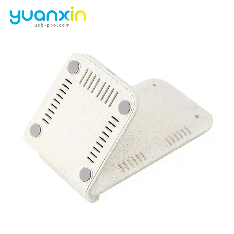 ECO Friendly Desktop Wireless Charger with phone holder