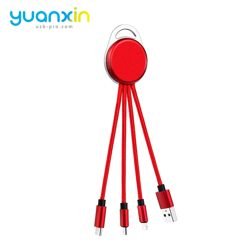 Custom LED logo 4 in 1 Illume Charging Cable
