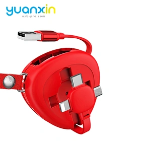 3A Fast retract Charging Cable