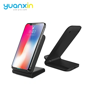 Luxury Desktop Wireless Charger with phone holder
