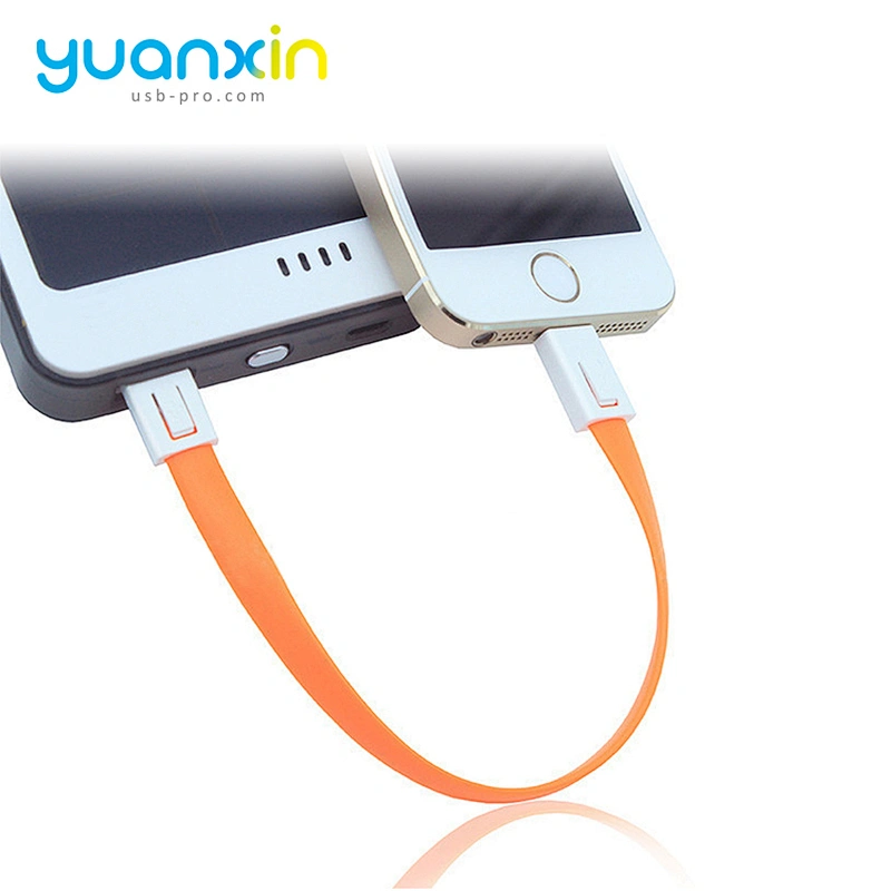 Football design Micro keychain usb cable