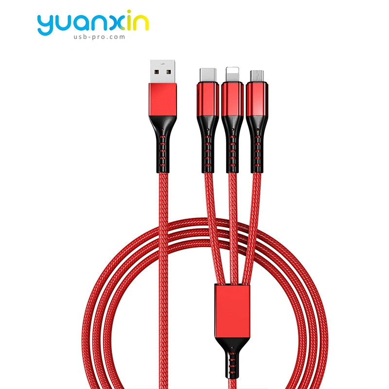 3 in 1 3A Fast Charging Cable