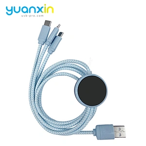 Custom LED  braided Illume Charging Cable