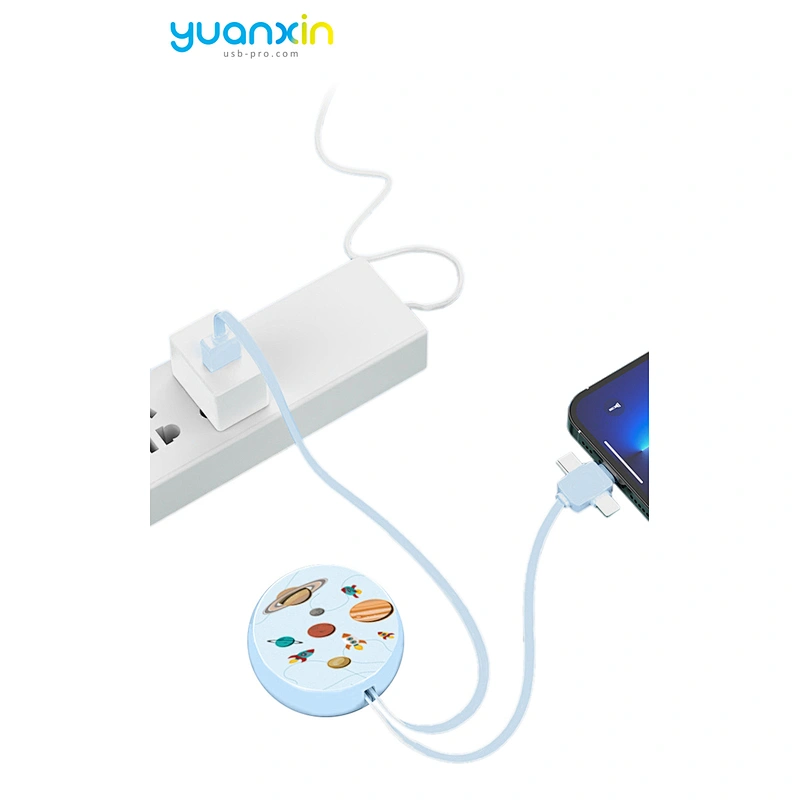 Custom Retract Charging Cable