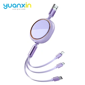 Custom Doming Retract Charging Cable