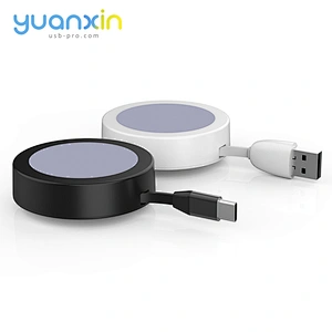 Type-C Retract Wireless Charging Cable