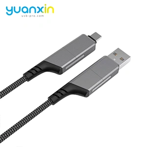 3A fast Aluminum alloy + braided charging cable
