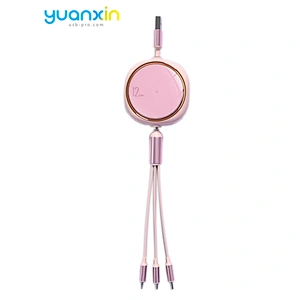 Custom Doming Retract Charging Cable