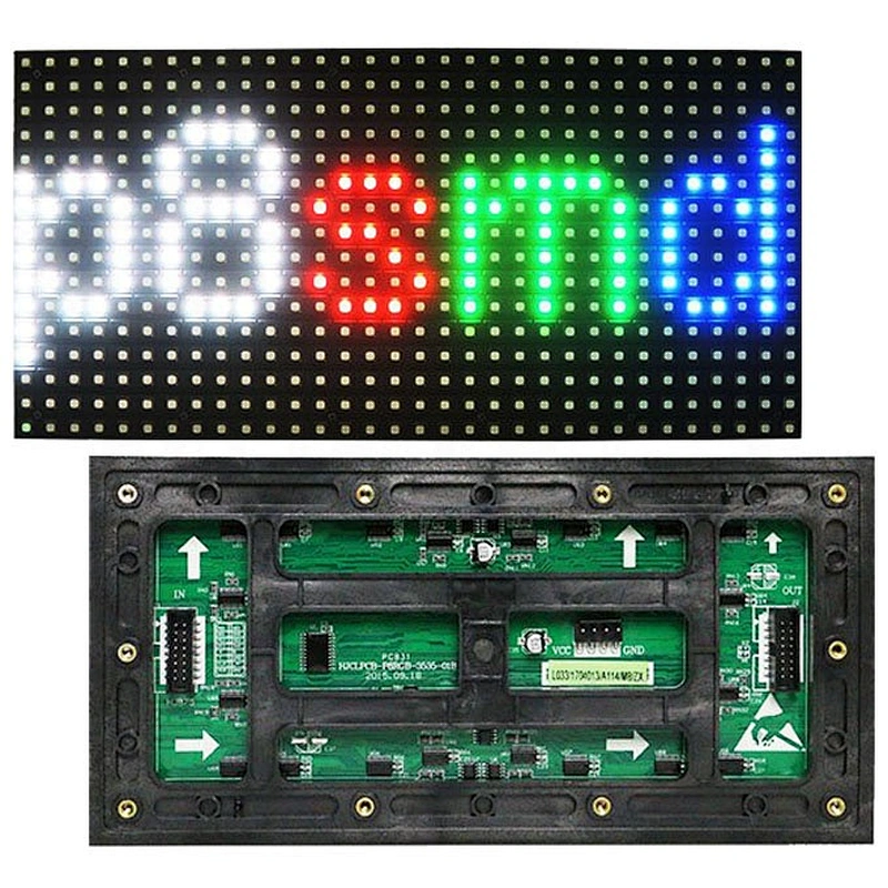 P8 led screen outdoor led display module wall mounted video wall ...