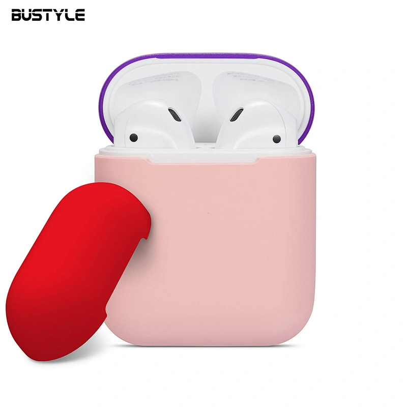 Candy Color Soft full protection earphone case For Apple AirPods