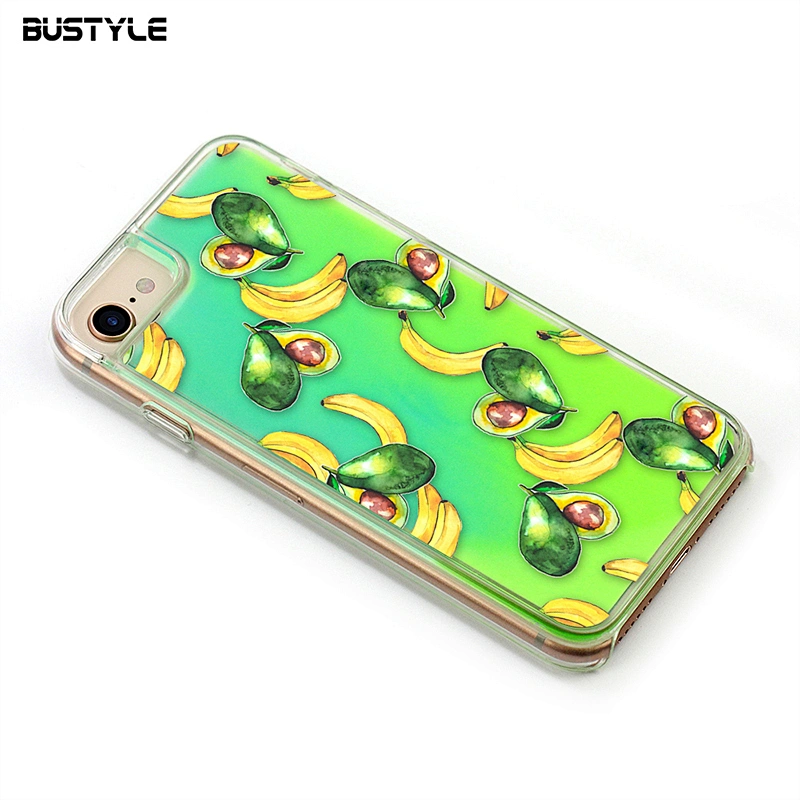 Neon Quicksand luminous mobile phone accessories for iPhone xs
