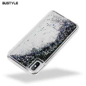 Fancy Luxury pearl liquid quicksand phone case for iPhone x xr xs max