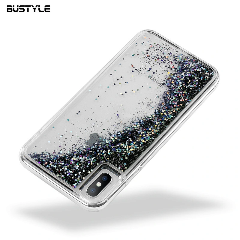 Fancy Luxury pearl liquid quicksand phone case for iPhone x xr xs max