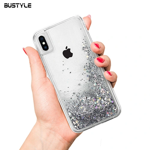 Luxury Glitter galaxy Starry sky case for iPhone 7 8 plus liquid quicksand phone cover for iPhone x xr xs max