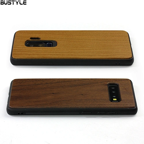 Solid bamboo wooden phone case for Samsung Galaxy S9