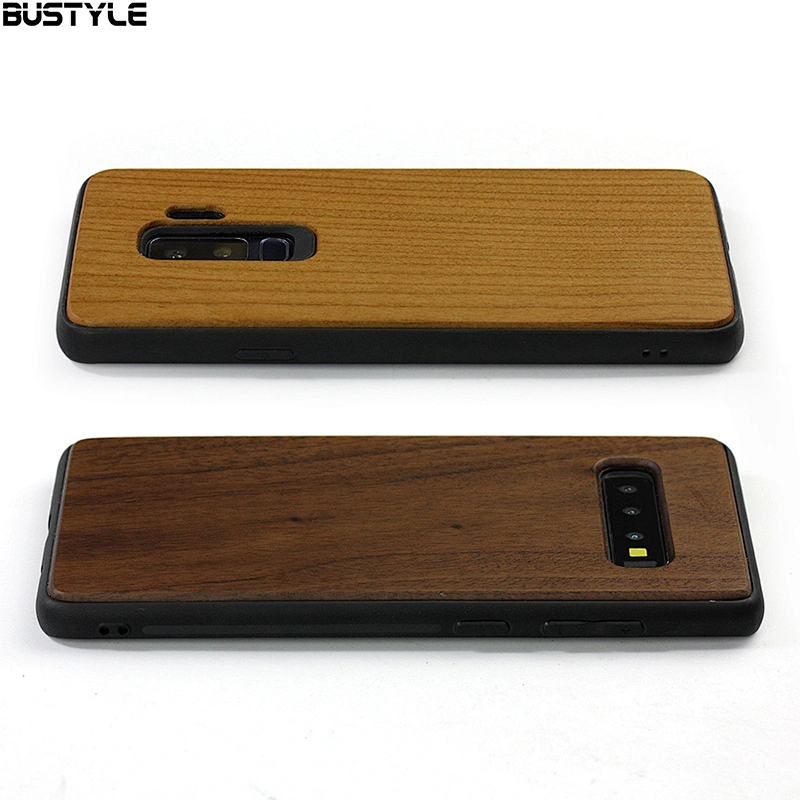 Solid bamboo wooden phone case for Samsung Galaxy S9