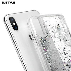 Luxury Glitter galaxy Starry sky case for iPhone 7 8 plus liquid quicksand phone cover for iPhone x xr xs max