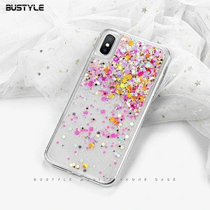 Newest luxury bling bling Dynamic liquid quicksand shockproof phone case for iPhone x xr xs max