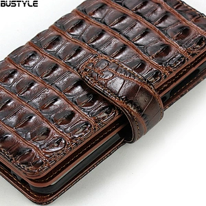 Wallet style 3D Crocodile skin pattern leather shockproof cell phone case with card slots for iphone 6s 7 8 plus XR XS Max