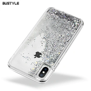 Luxury Glitter galaxy Starry sky case for iPhone 7 8 plus liquid quicksand phone cover for iPhone x xr xs max