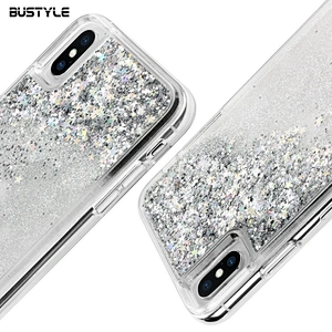 Luxury Glitter galaxy Starry sky case for iPhone 7 8 plus liquid quicksand phone cover for iPhone x xr xs max