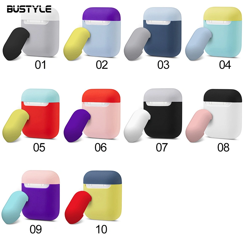 Candy Color Soft full protection earphone case For Apple AirPods