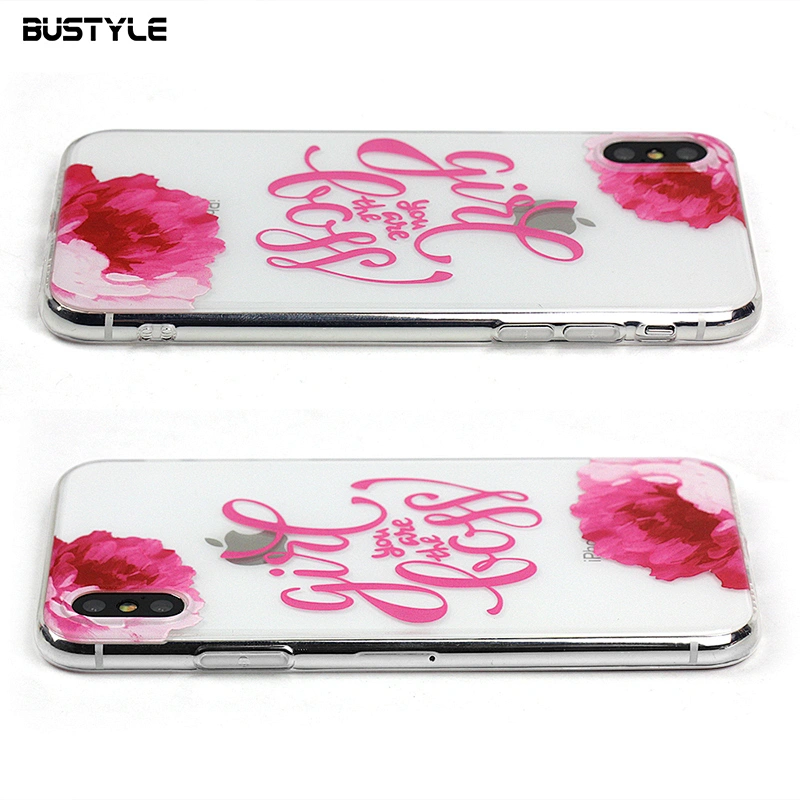 Cartoon UV printing Thin soft TPU phone case for iPhone 8 plus X Xr Xs max