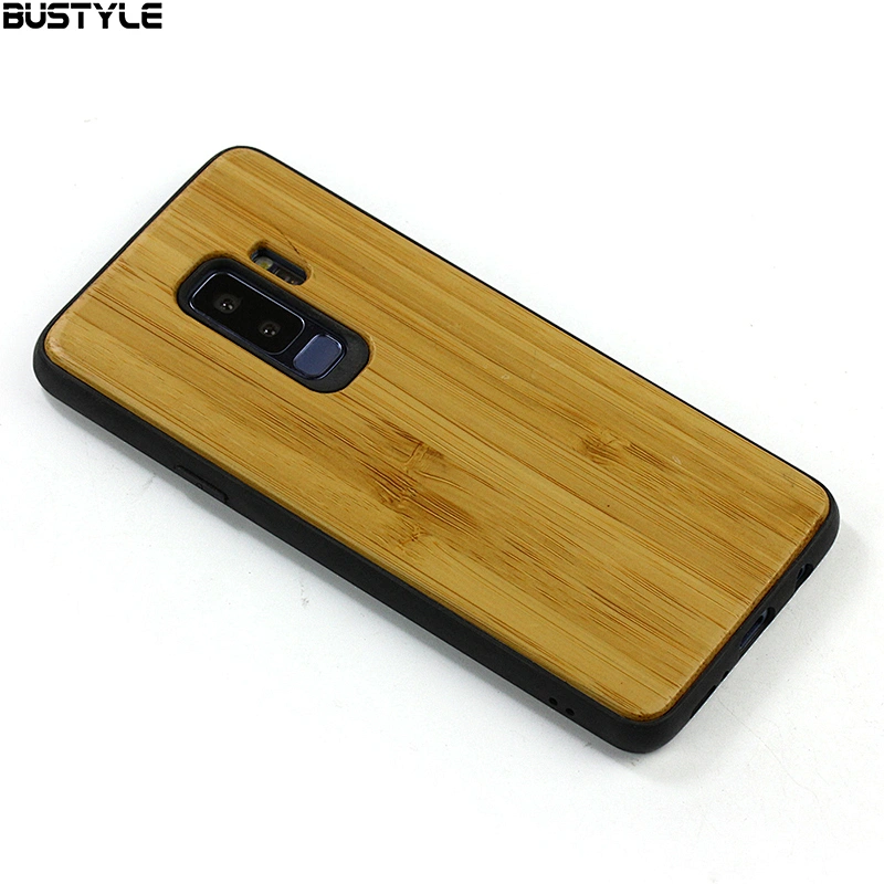 Solid bamboo wooden phone case for Samsung Galaxy S9