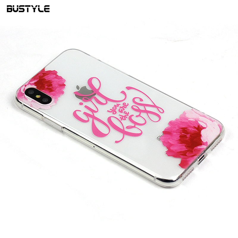 Cartoon UV printing Thin soft TPU phone case for iPhone 8 plus X Xr Xs max