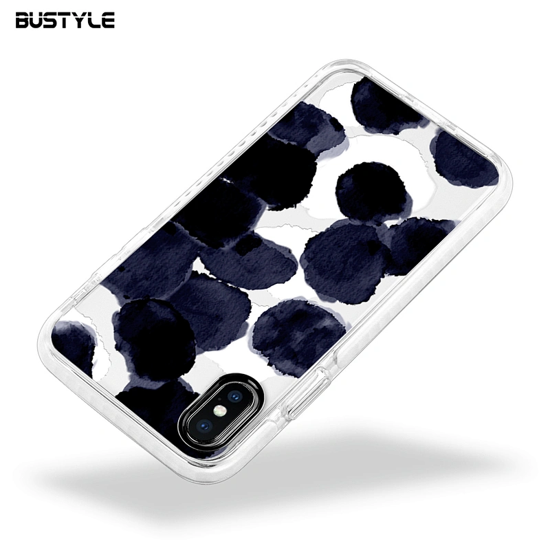 Customized design shockproof 3D UV printing phone case for iPhone 8 plus X Xr