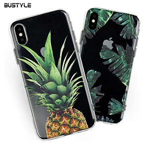 Cartoon UV printing Thin soft TPU phone case for iPhone 8 plus X Xr Xs max