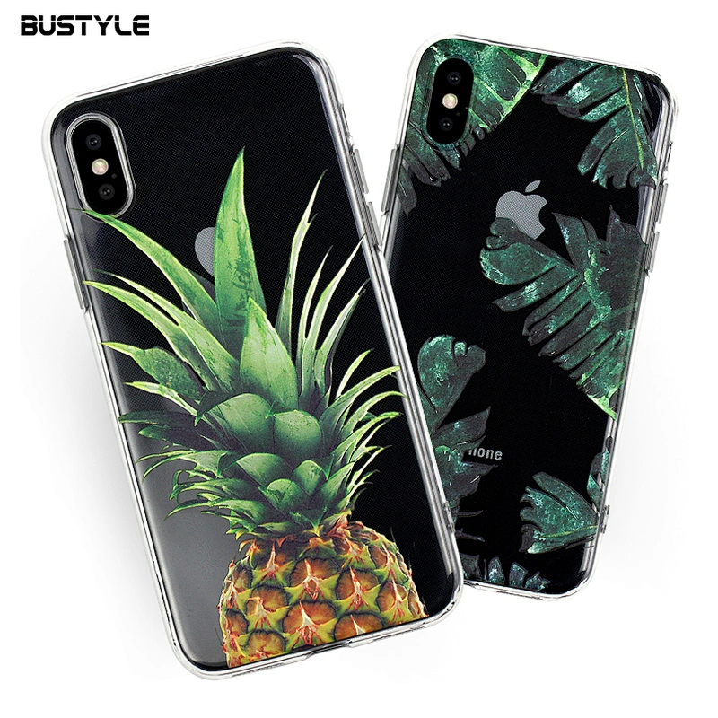 Cartoon UV printing Thin soft TPU phone case for iPhone 8 plus X Xr Xs max