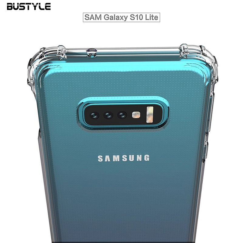 Military grade back cover clear TPU protection cell phone case for Samsung Galaxy A8s S9 10 lite plus