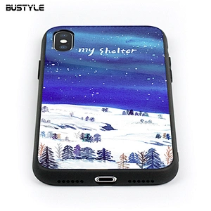 Hot selling Tempered Glass phone case for iPhone x xr xs max Fancy mobile phone accessories