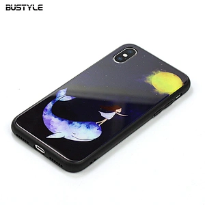Hot selling Tempered Glass phone case for iPhone x xr xs max Fancy mobile phone accessories