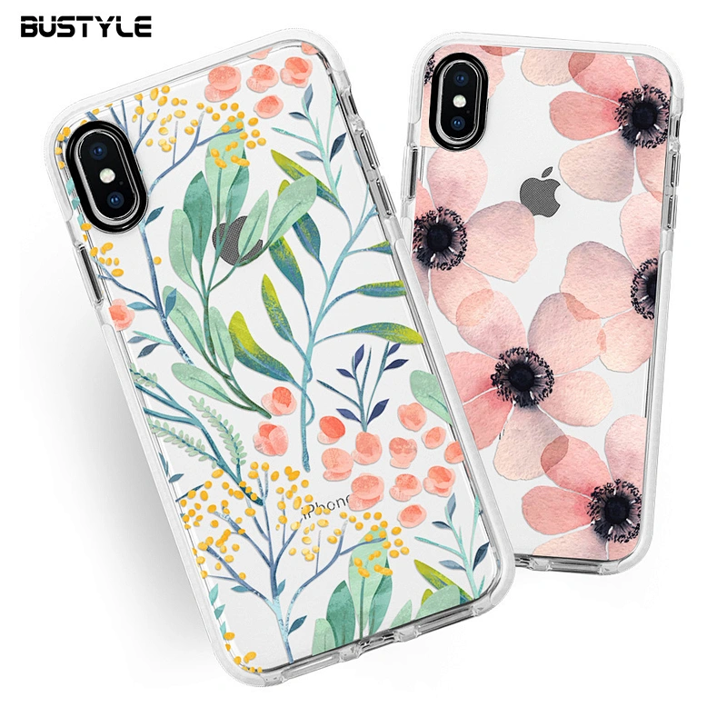Customized design shockproof 3D UV printing phone case for iPhone 8 plus X Xr