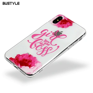 Cartoon UV printing Thin soft TPU phone case for iPhone 8 plus X Xr Xs max