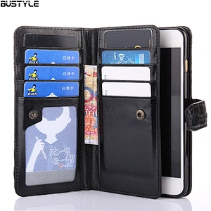 Wallet style 3D Crocodile skin pattern leather shockproof cell phone case with card slots for iphone 6s 7 8 plus XR XS Max