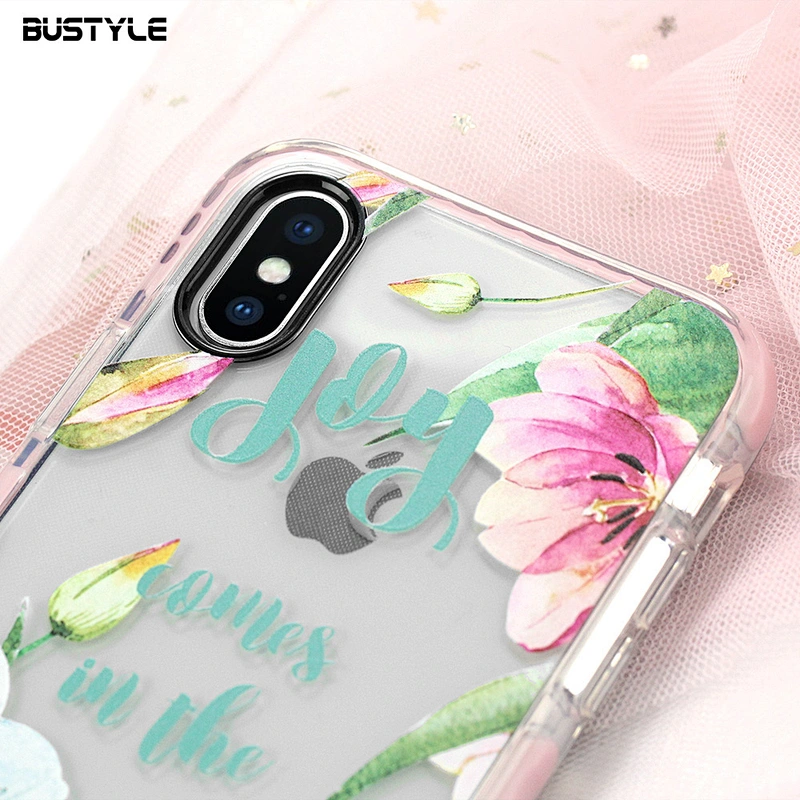 Free sample TPU+TPE 2 in 1 impact UV printing phone case for iPhone x xr xs max