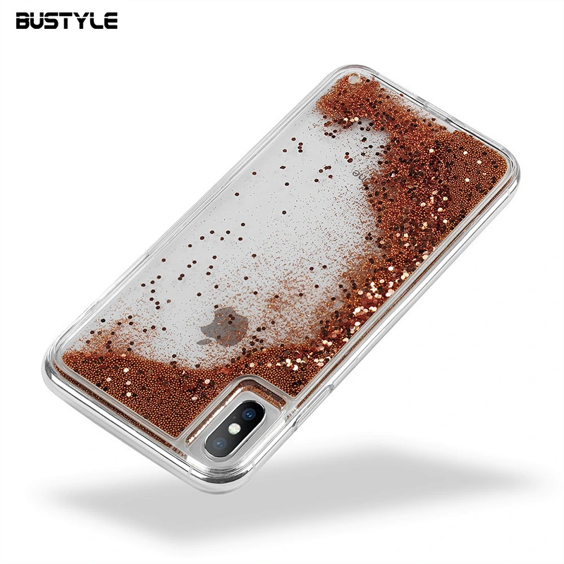 Fancy Luxury pearl liquid quicksand phone case for iPhone x xr xs max