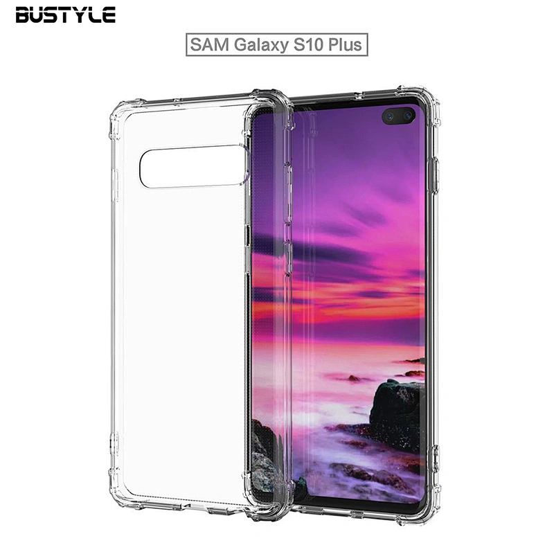 Military grade back cover clear TPU protection cell phone case for Samsung Galaxy A8s S9 10 lite plus