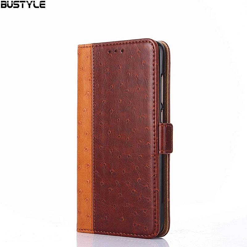 Luxury leather wallet shockproof back cover for iphone 8 plus XR XS Max Card Slots magnetic phone case for Samsung Galaxy S9