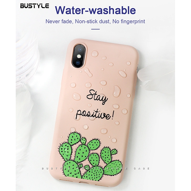 Custom UV printing Candy colors liquid silicone Rubber phone case for iphone x xr xs max cases