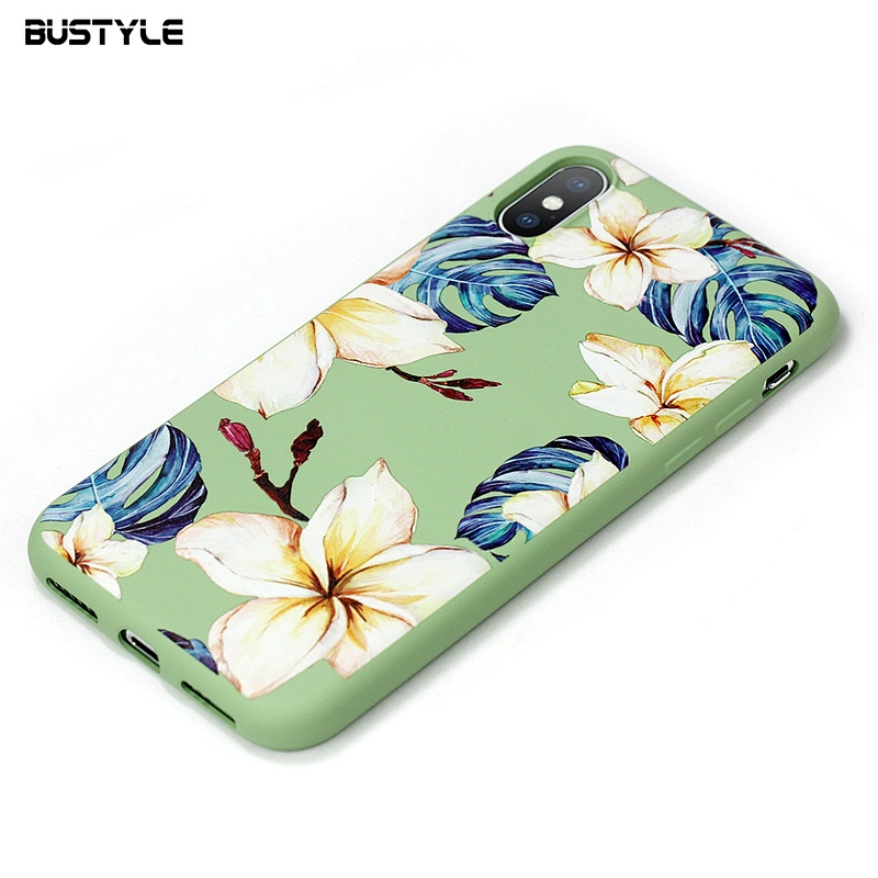 Custom UV printing Candy colors liquid silicone Rubber phone case for iphone x xr xs max cases
