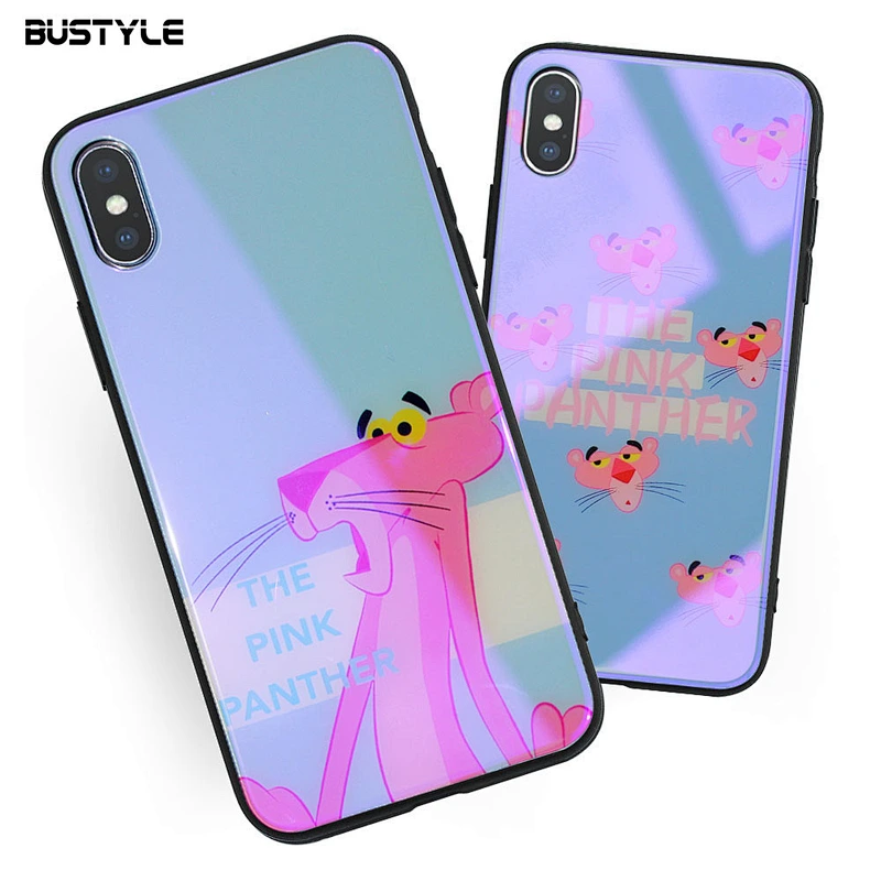 Free samples purple dazzle light Tempered Glass mobile phone case for iPhone x xr xs max