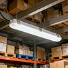 IP65 Waterproof 600mm 2ft LED Tri-proof Light Vapor Tight Linear Fixture 0-10V Dimming Motion Sensor ETL DLC Commercial