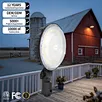 Intelligent ETL&DLC Dusk to Dawn Sensor SMD Photocell 50W 70W 90W Adjustable 4000K 5000K IP65 LED Barn Light for Warehouse