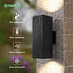 Outdoor Home Lighting Wall-Mounted Square IP65 Waterproof AC120-347V High Power 40W Garden LED Light Aluminum Polycarbonate ETL