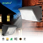 Commercial 60W Dimmable LED Wall Pack Outdoor Light 3CCT Adjustable IP65 Rated Wall Pack for Warehouse Parking Lot